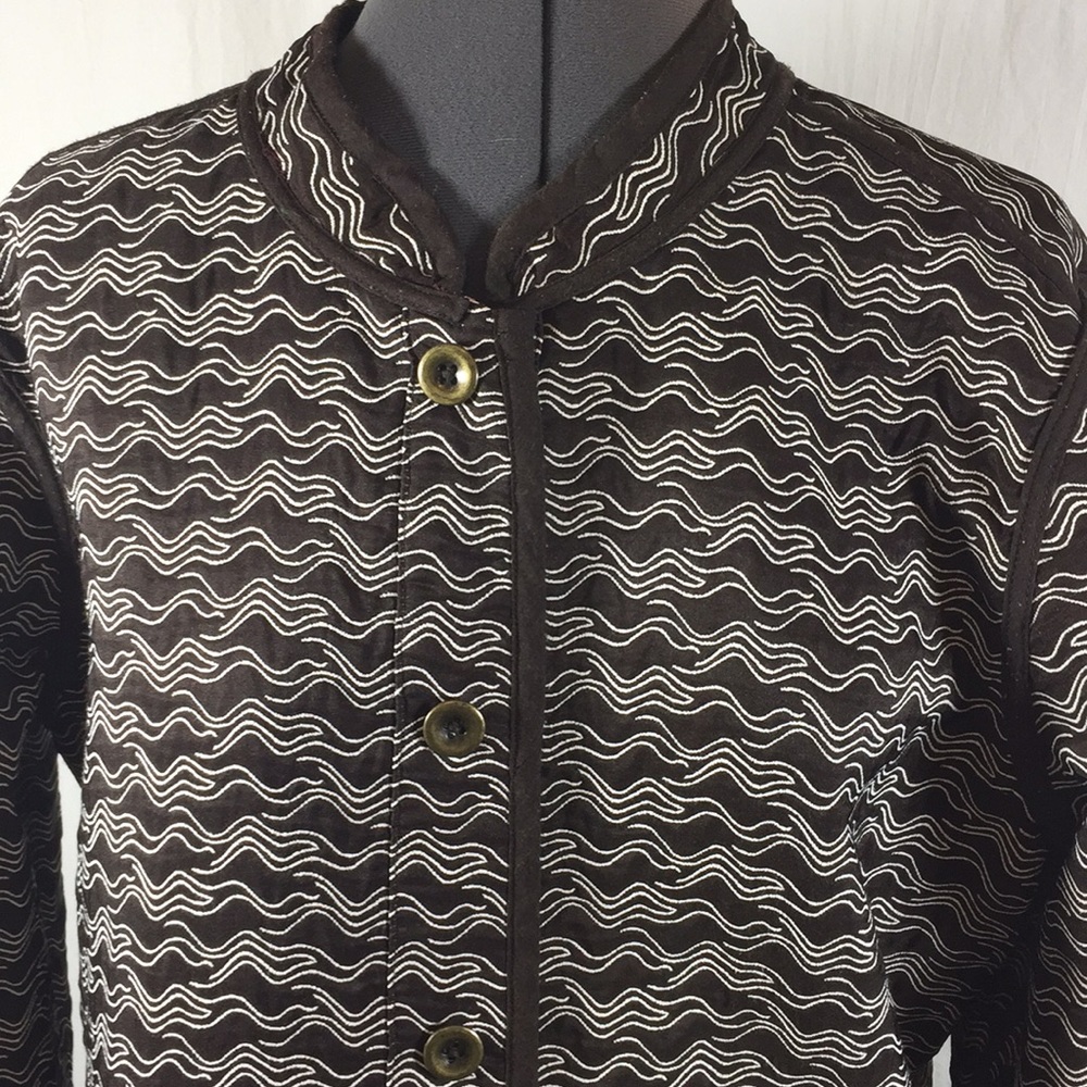 Reversible Button Front Multi Colored Jacket - image 2